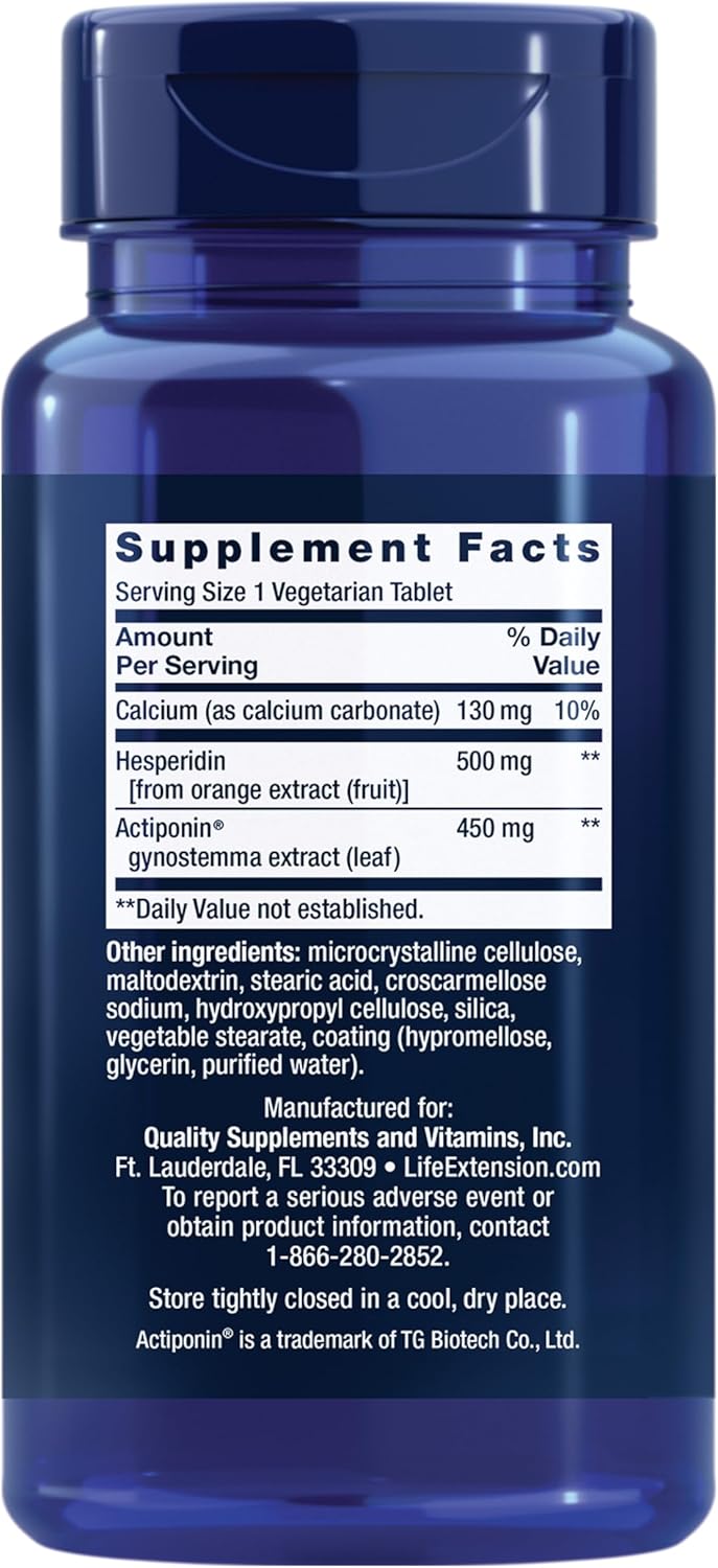 Life Extension AMPK Metabolic Activator Hesperidin Fat Burners Weight Management 30 Tablet - Galeri