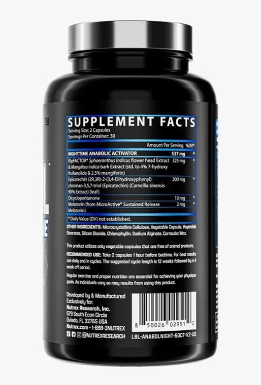 Nutrex Anabol Nighttime 60 Kapsül - Galeri