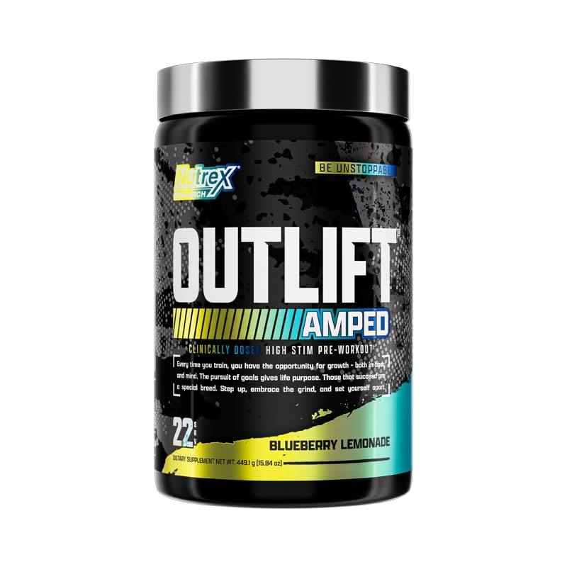 Nutrex Outlift Amped High-Impact PreWorkout - Galeri