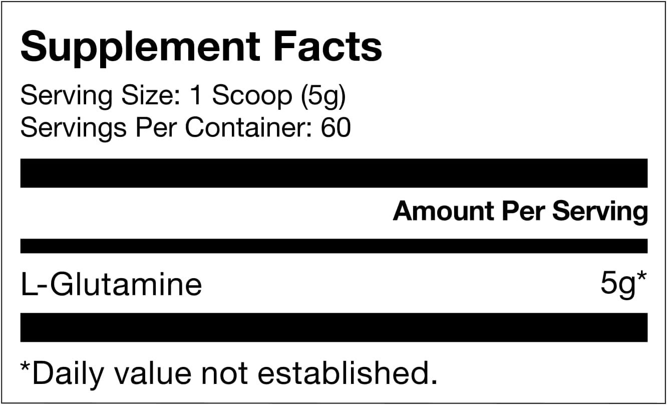 Momentous L-Glutamine Powder - Gut Health & Muscle Recovery 60 Servings ABD MENŞEİ - Galeri