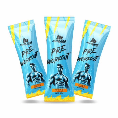 Mustang Nutrition Pre-Workout 20 Gr X 12 Adet Saşe - Galeri