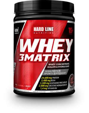 Hardline Whey 3Matrix Çikolata 454 Gr