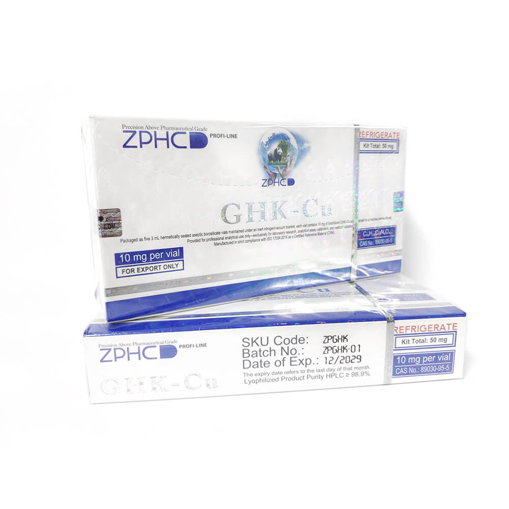 ZPHC GHK-Cu ZPHC — 50 mg KIT (5 vials × 10 mg) - Galeri