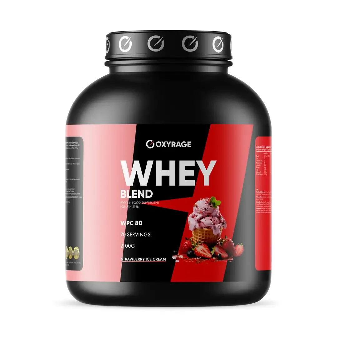 OXYRAGE WHEY ÇİLEKLİ DONDURMA 2100G