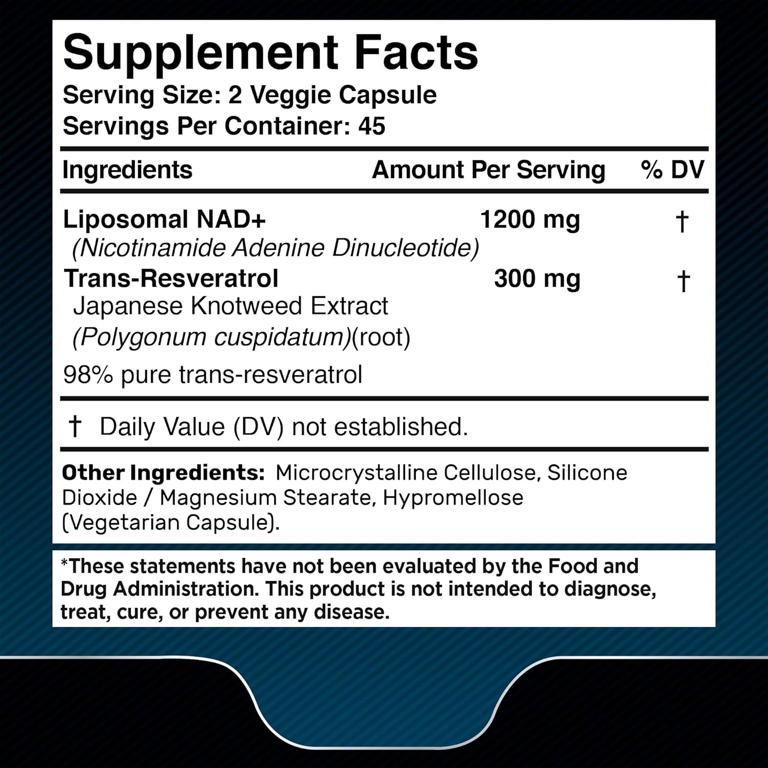Wellnees Labs NAD + Resveratrol 1500 mg 90 Kapsül - Galeri
