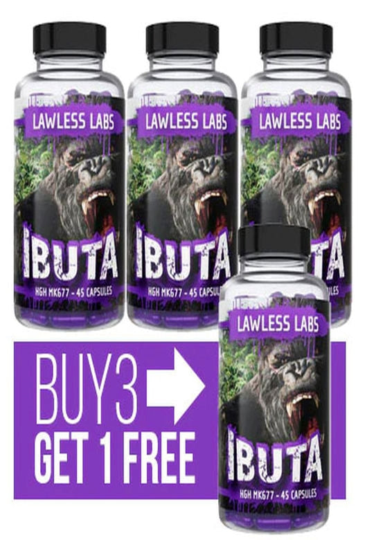 LAWLESSLABS İBUTA MK677 25 MG SARMS  MİX HEDİYELİ PAKET