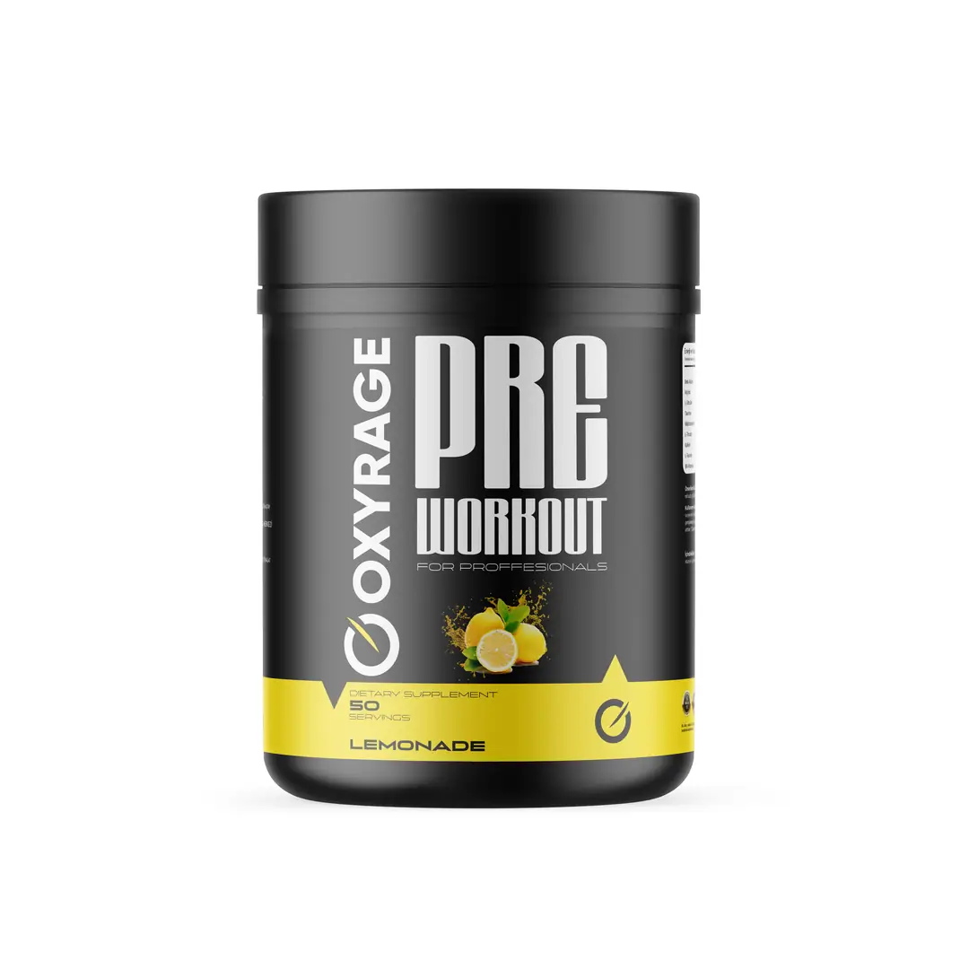 OXYRAGE PREWORKOUT 600G