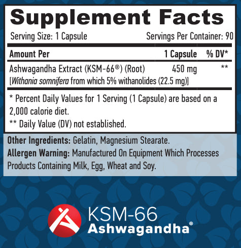 Haya Labs Ashwagandha KSM66 / 90 Caps - Galeri