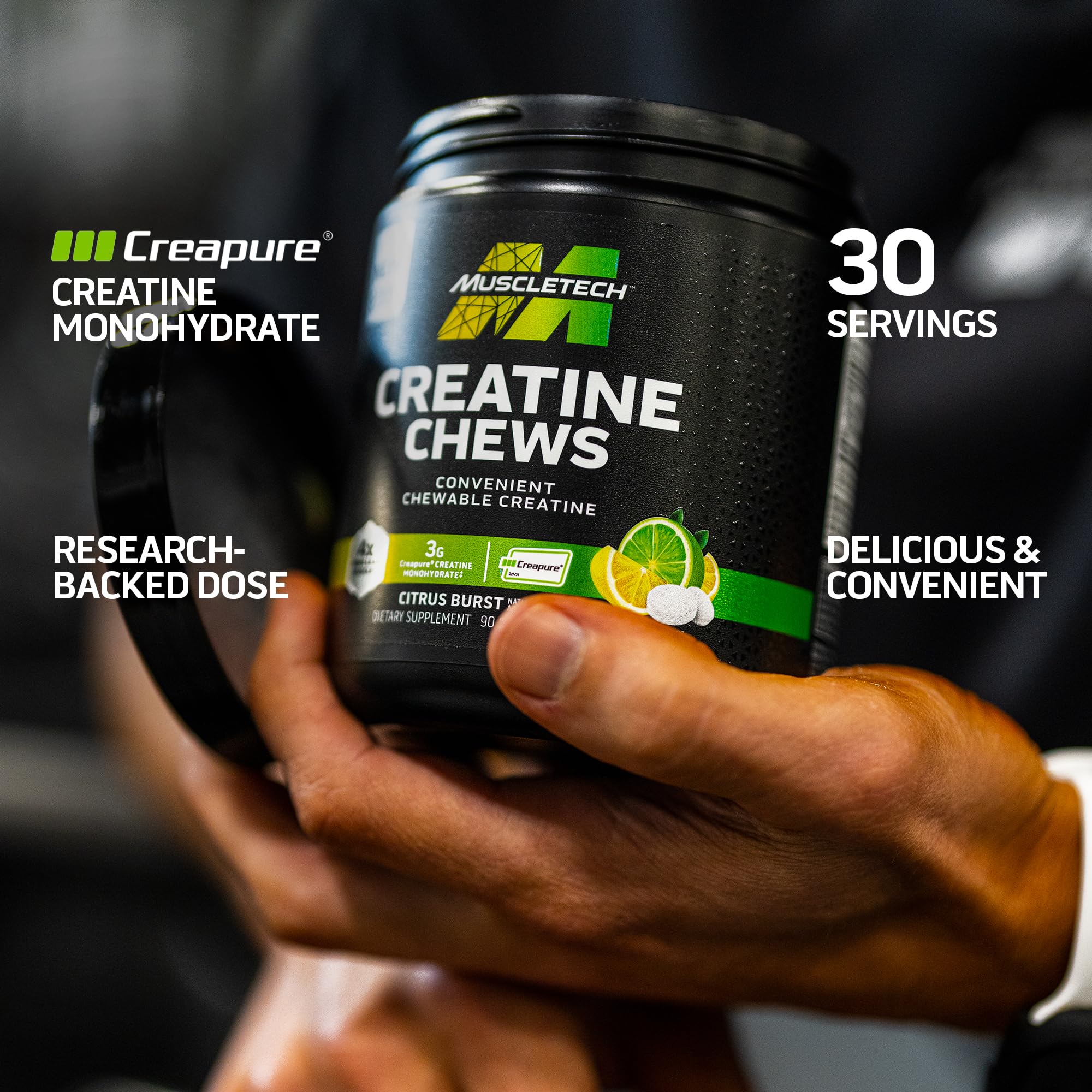 Muscletech Creatine Chews 90 Tablet - Galeri