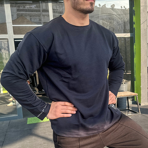 Just Raw Edge Series Oversize Sweatshirt - Galeri