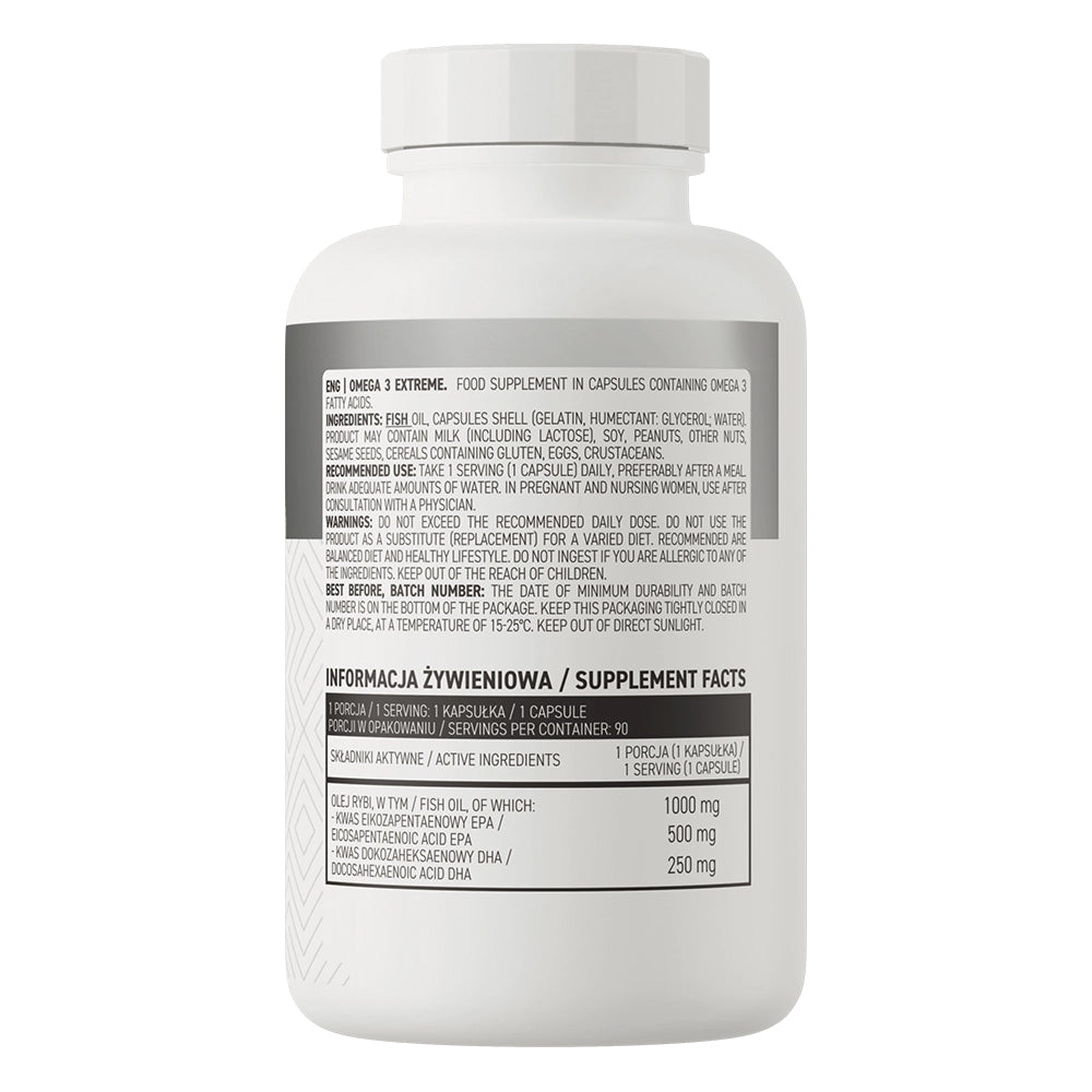 OstroVit Omega 3 Extreme 90 caps - Galeri