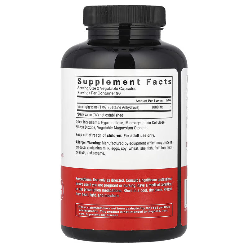 Force Factor TMG Trimethylglycine Betaine Liver Health 180 Caps - Galeri