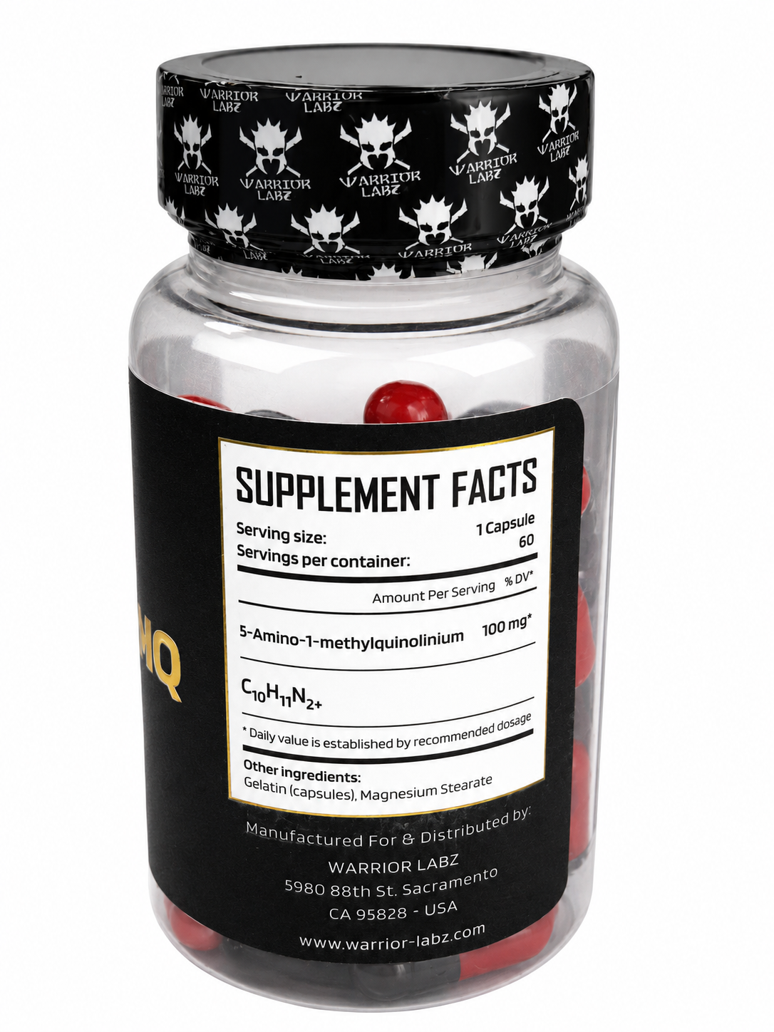Warrior Labs 5-Amino-1MQ 100 mg 60 Caps - Galeri