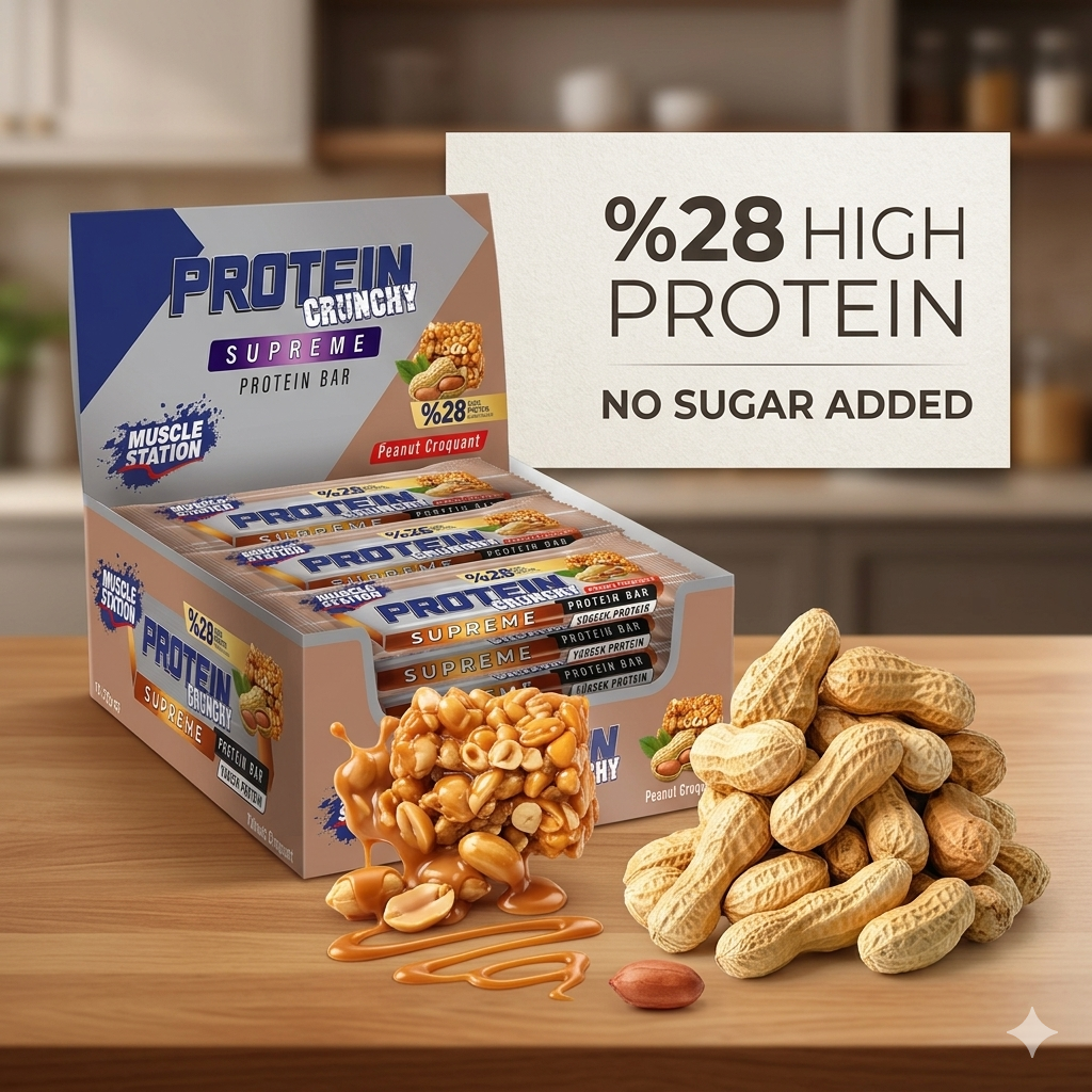 Muscle Station Musclestation Supreme Crunch Yerfistik 12Li Kutu - Galeri