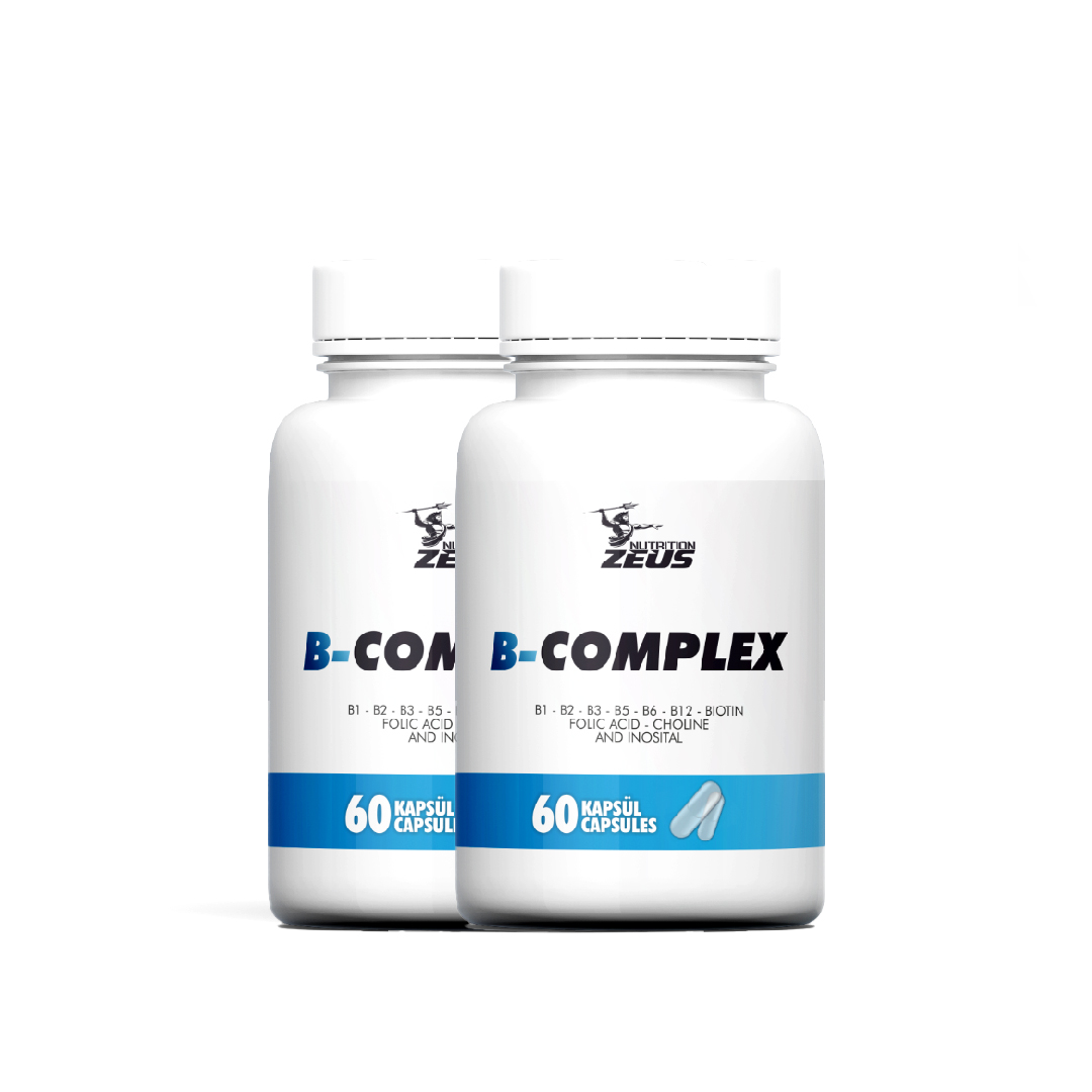 B-COMPLEX Zeus Nutrition 60 Kapsül x 2Adet