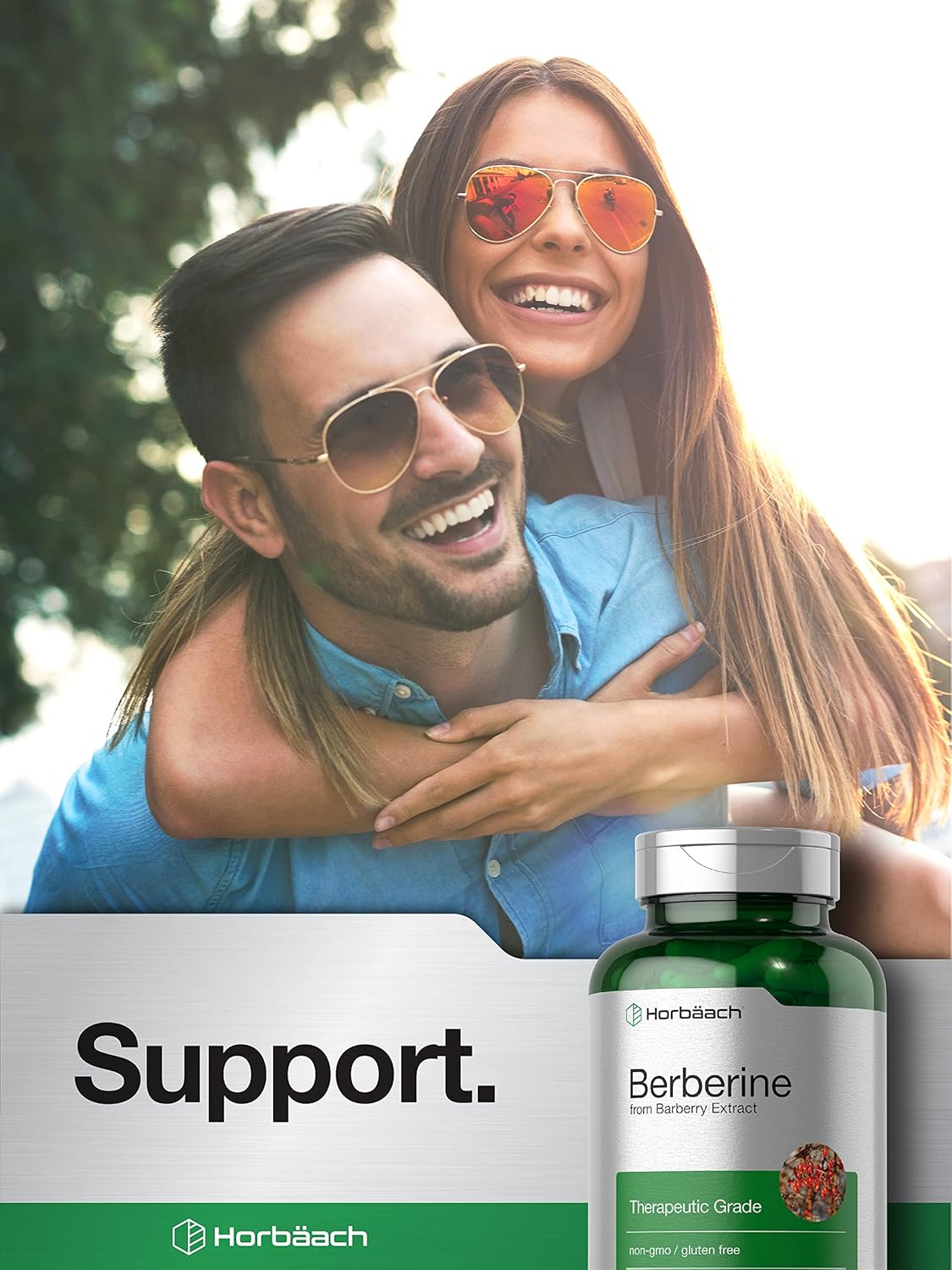 Horbaach Berberine HCL Barberry Extract 500mg 120 Caps - Galeri
