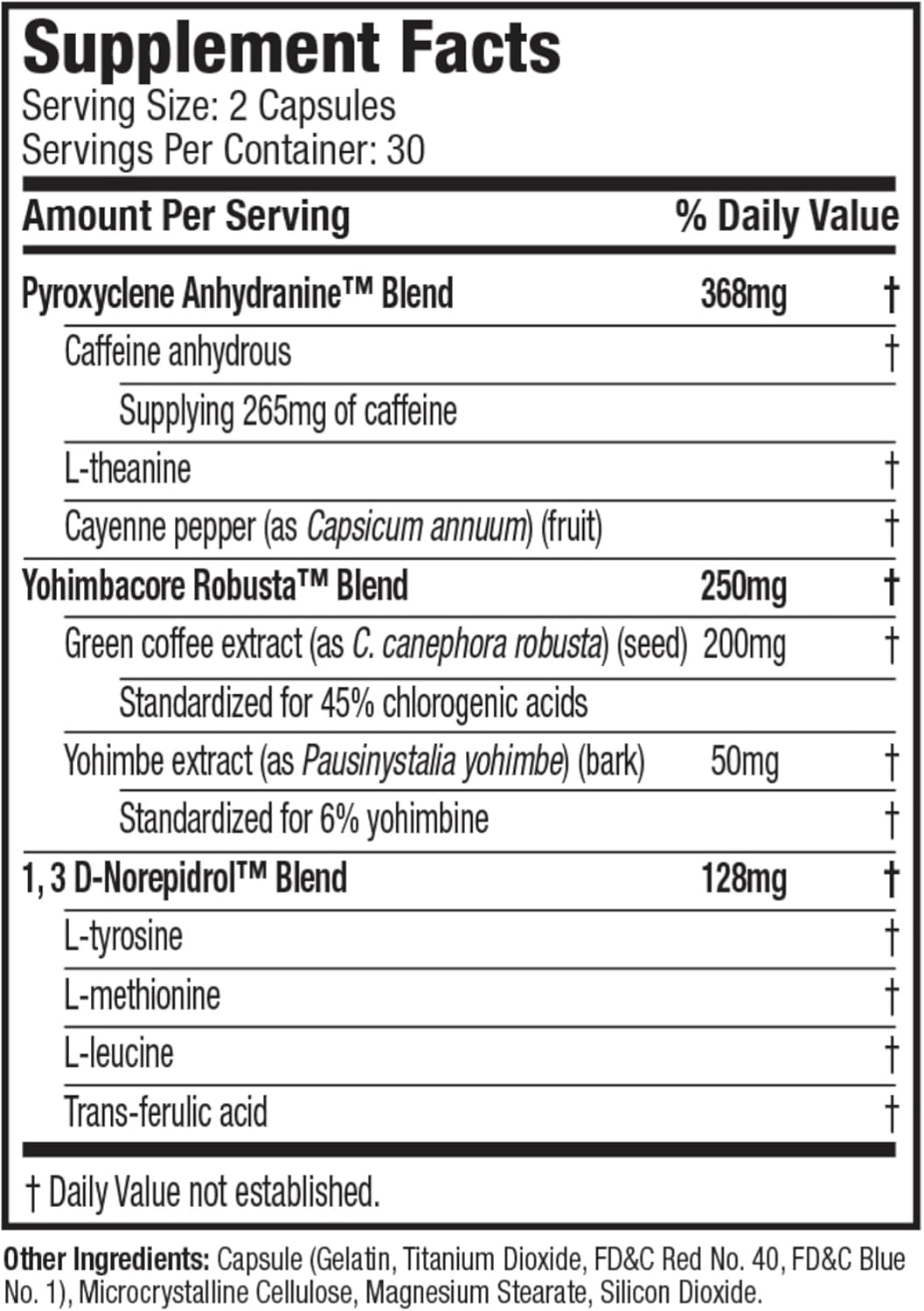 Muscletech Hydroxycut Hardcore Thermogenic Calorie Burn 60 Rapid-Release Caps - Galeri