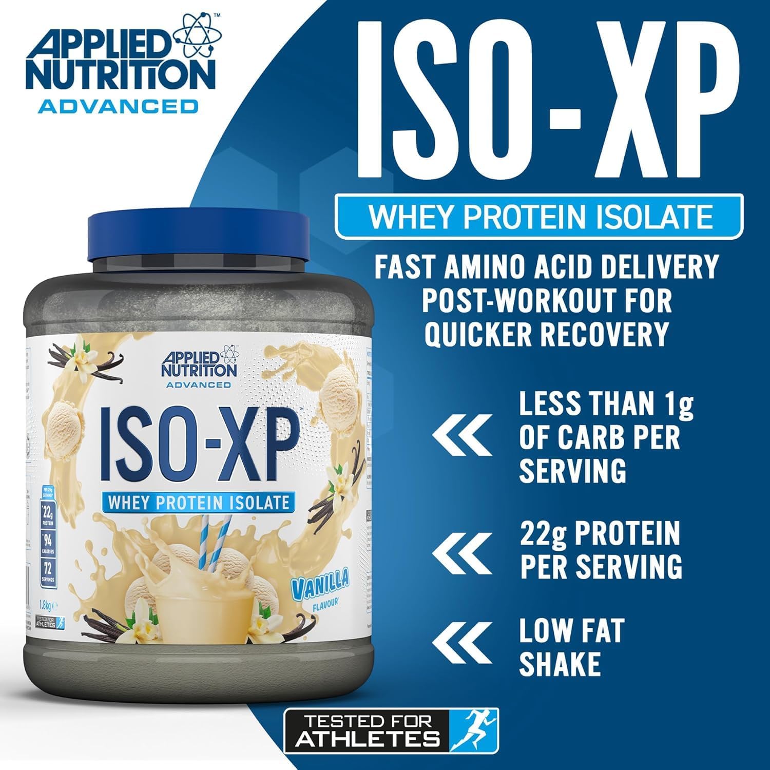 Applıed Nutrition ISO-XP İzole Protein 1800 Gr - Vanilya - Galeri