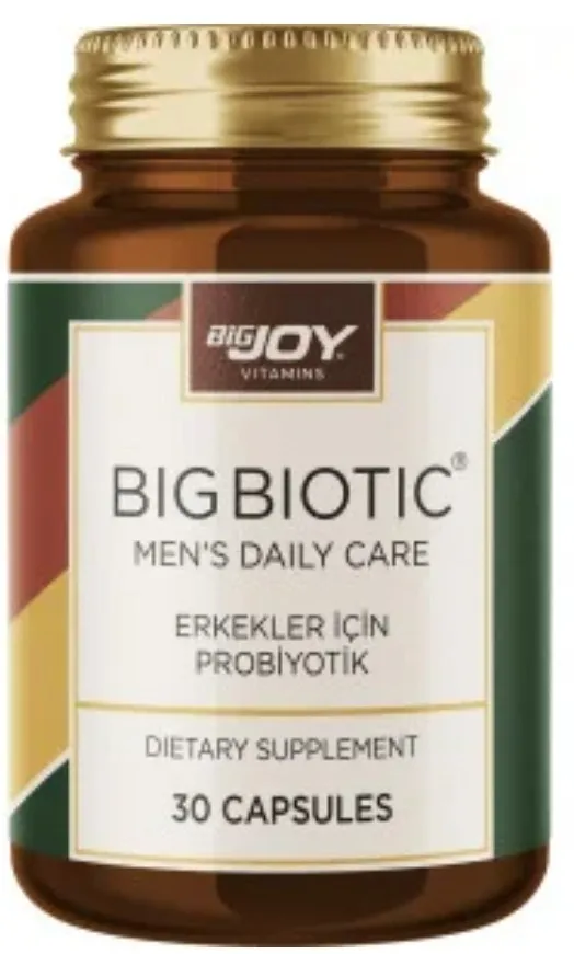 Bigjoy Vitamins Mens Bigbiotic 30 Kapsül