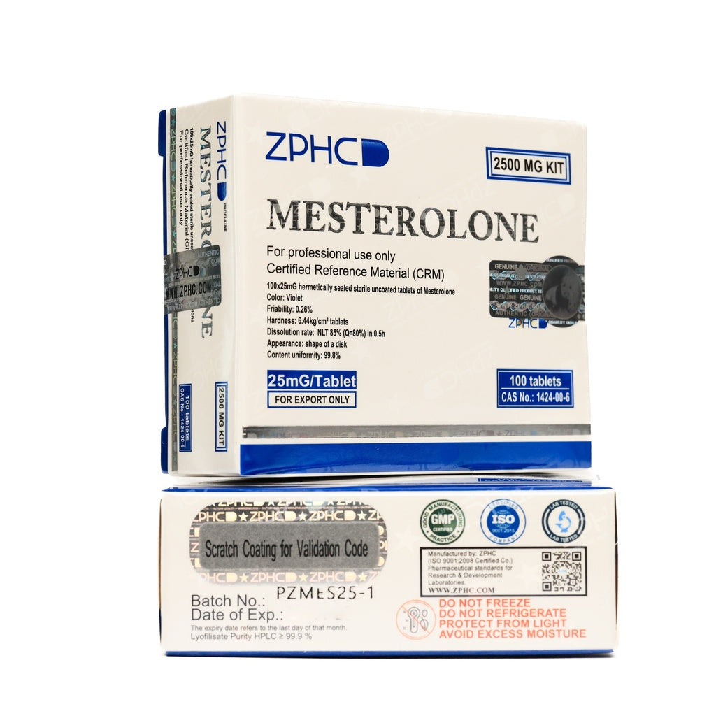 ZPHC Mesterolone PROVIRON - 25 MG / pill -100 Tablet - Galeri