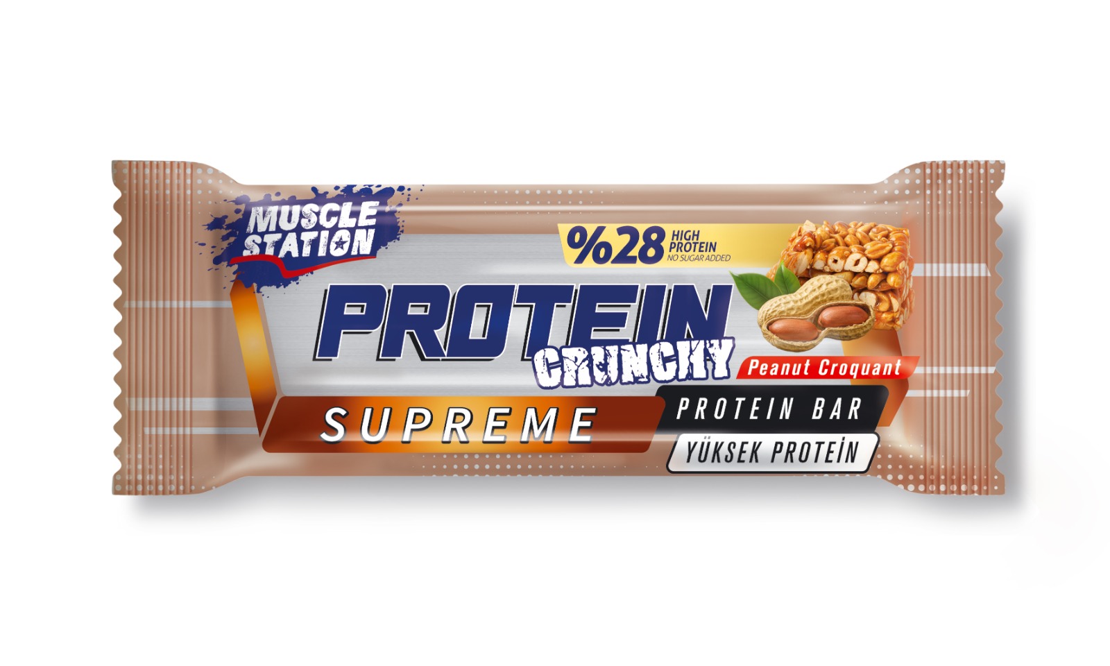Muscle Station Musclestation Supreme Crunch Yerfistik 12Li Kutu - Galeri