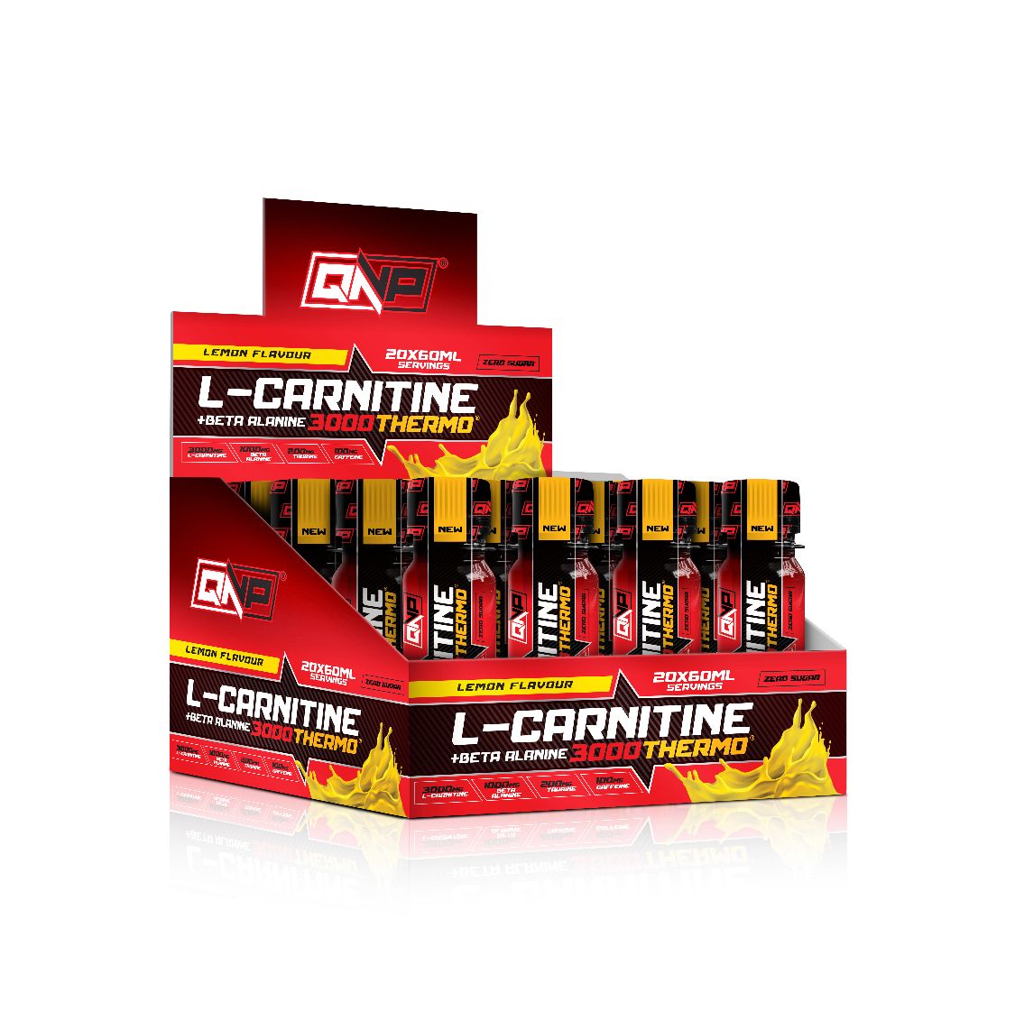 Limon Aromali Qnp Nutrition L Carnitine Thermo Bullet 3000 Mg 60Ml X 20 Adet Beta Alanine