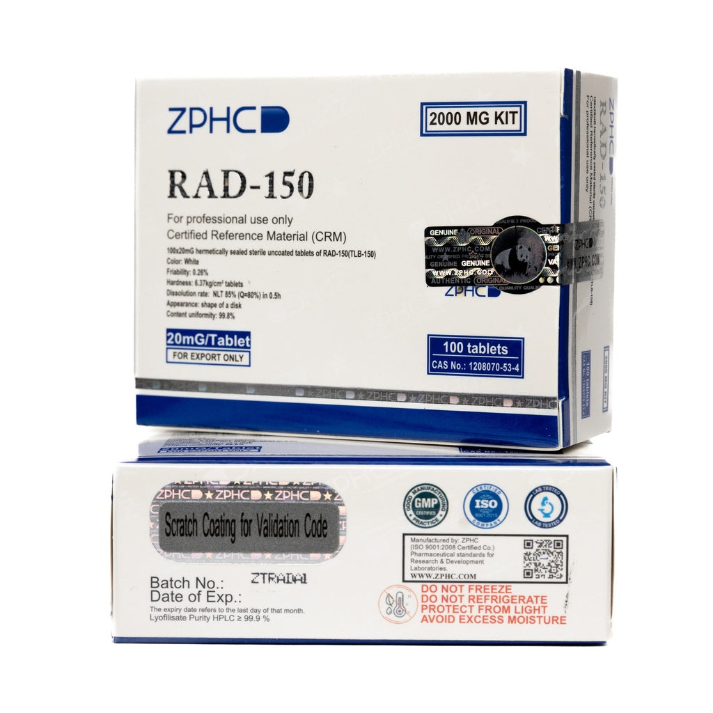 ZPHC TESTOLONE RAD150 20 MG / pill -100 Tablet - Galeri