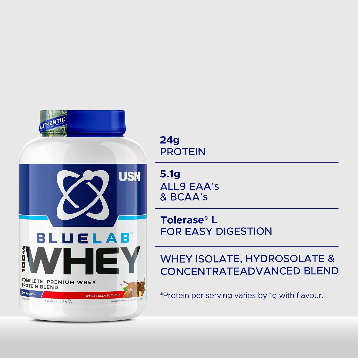 USN Blue Lab Whey Premium Protein 2 kg - 60 Servis - Galeri