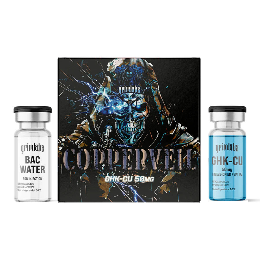 Grimlabs COPPERVEIL - GHK-Cu 50mg & BACTERIOSTATIC WATER - Galeri