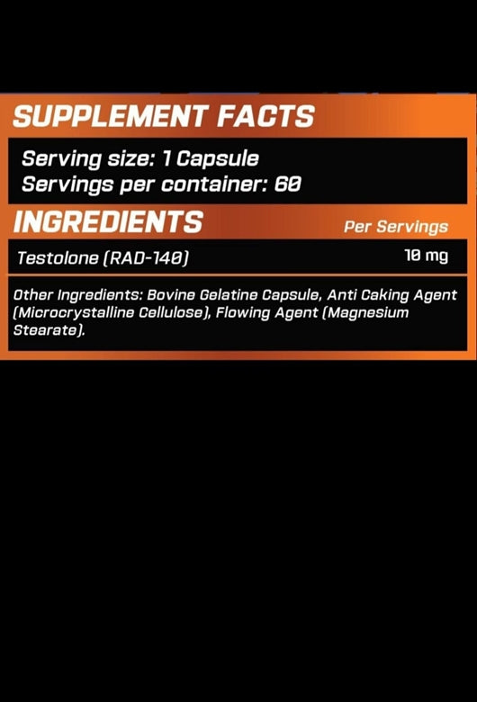Grimlabs Testolone Rad140 60 Kapsül - Galeri