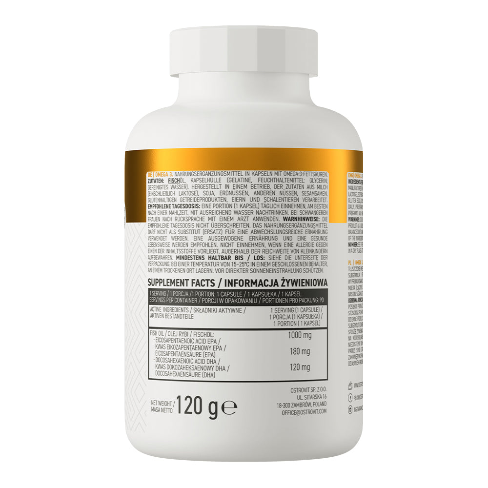 OstroVit Omega 3 90 Kapsül - Galeri