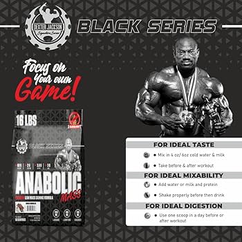 Dexter Jackson Anabolic Gh Max Mass Gainer 7250 kg - 50 servis - Galeri