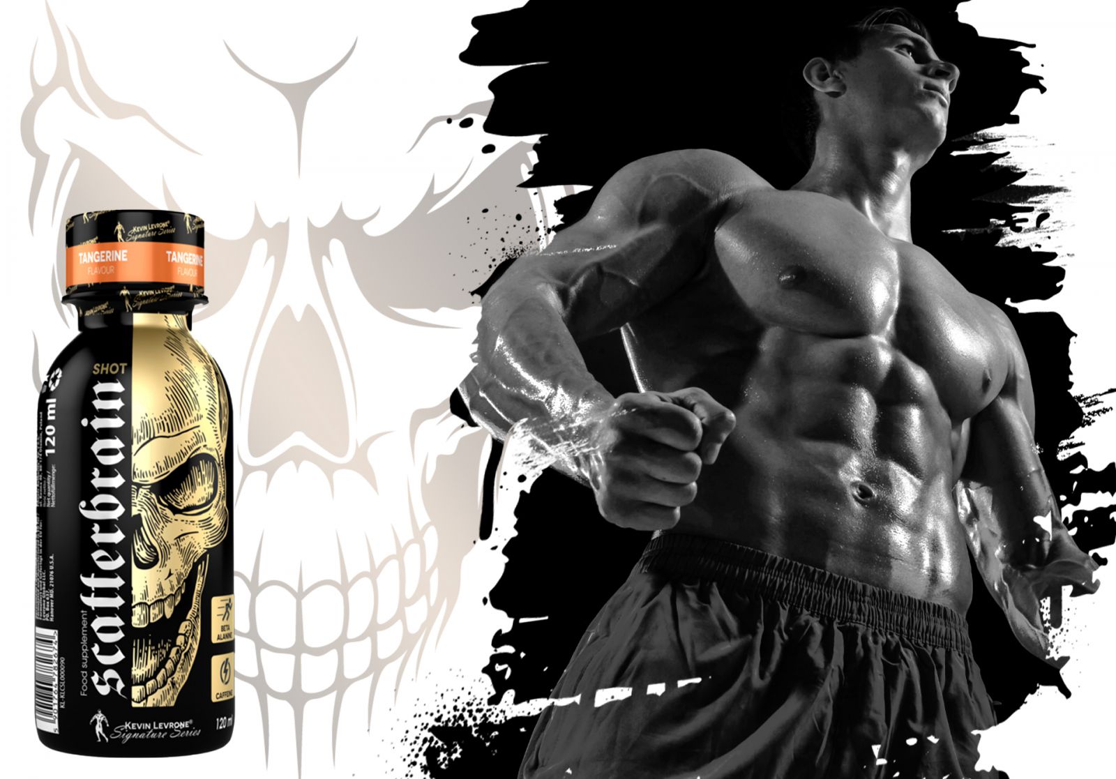 Kevin Levrone Scatterbrain Preworkout Shot Pack 12 x 120ml - 48 servis - Galeri