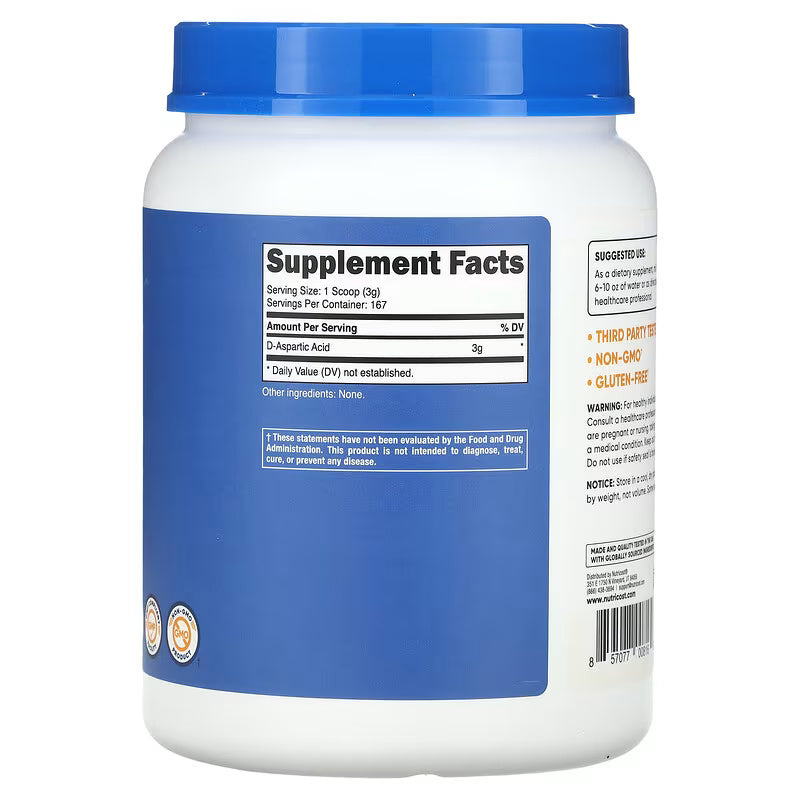 Nutricost D-Aspartic Acid Daa Unflavored 500 g - Galeri