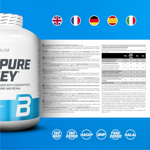 BioTechUSA Pure Whey Protein 2270 Gr - Çikolata - Galeri