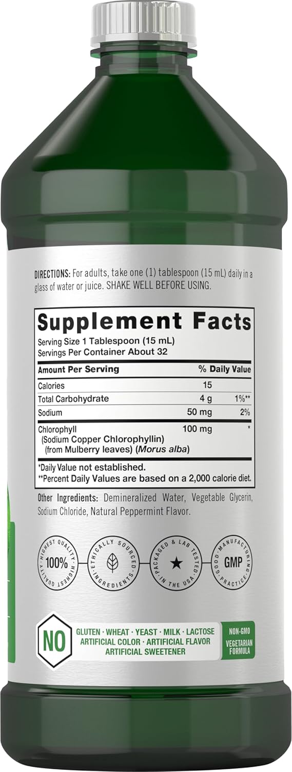 Horbaach Chlorophyll 100mg 32oz Liquid 473 ml - Galeri