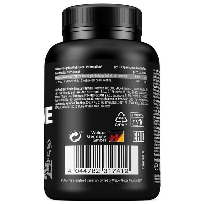 Weider Pure Creatine 3000 Mg 100 Caps - Galeri