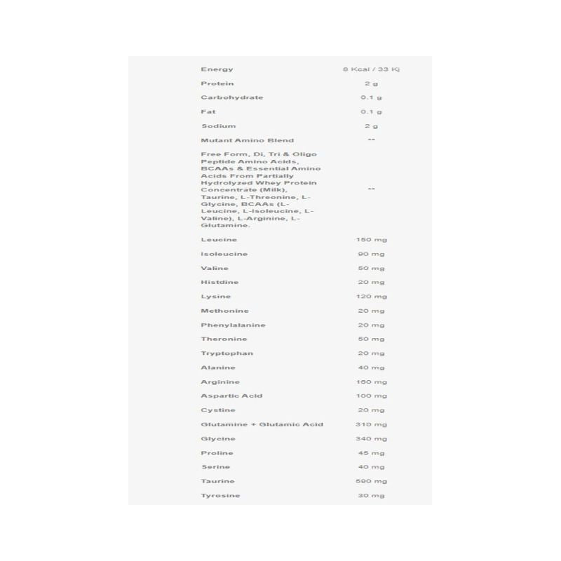 Mutant Amino 600 Tablet - 300 Servis - Galeri