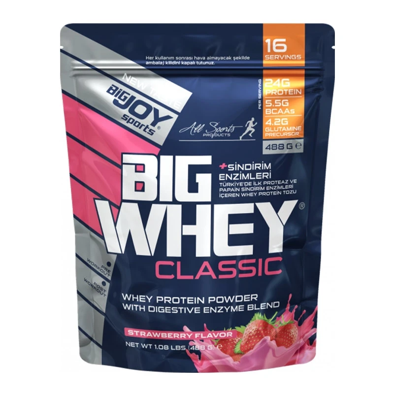 Big Joy Doypack Big Whey Classic Whey Protein 488 Gr - Galeri