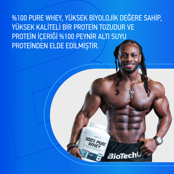 Biotech Usa Pure Whey Protein 1000 Gr - Çilek - Galeri