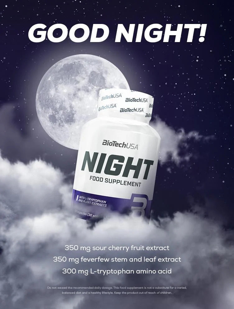 BIOTECH USA Night Tryptophan- 60 caps - Galeri