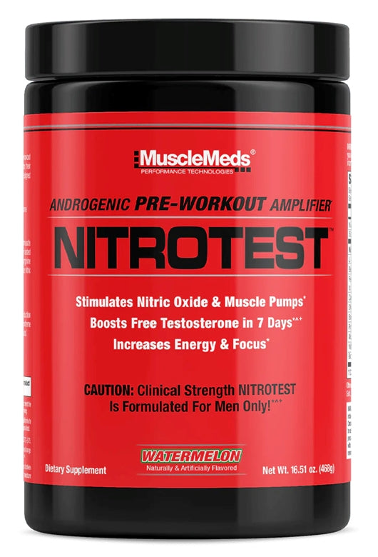 MuscleMeds Nitrotest Androgenic PreWorkout
