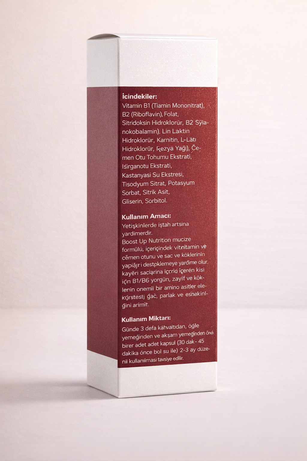 Boost Up Nutrition İran Bitkisel Şurup Doğal Karbonhidrat Yardımcısı Bitkisel Gainer Şurubu  250 ml - Galeri