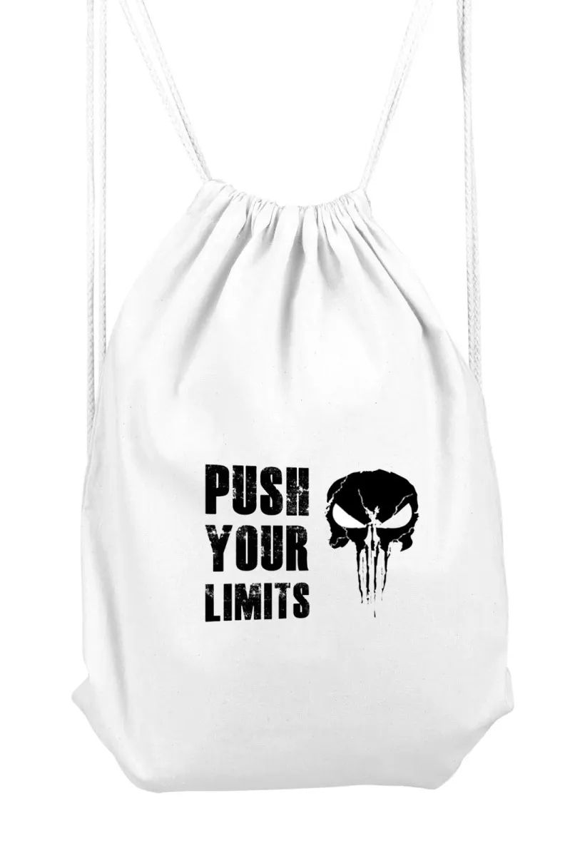 BÜZGÜLÜ FİTNESS SPOR ÇANTA ( beyaz)