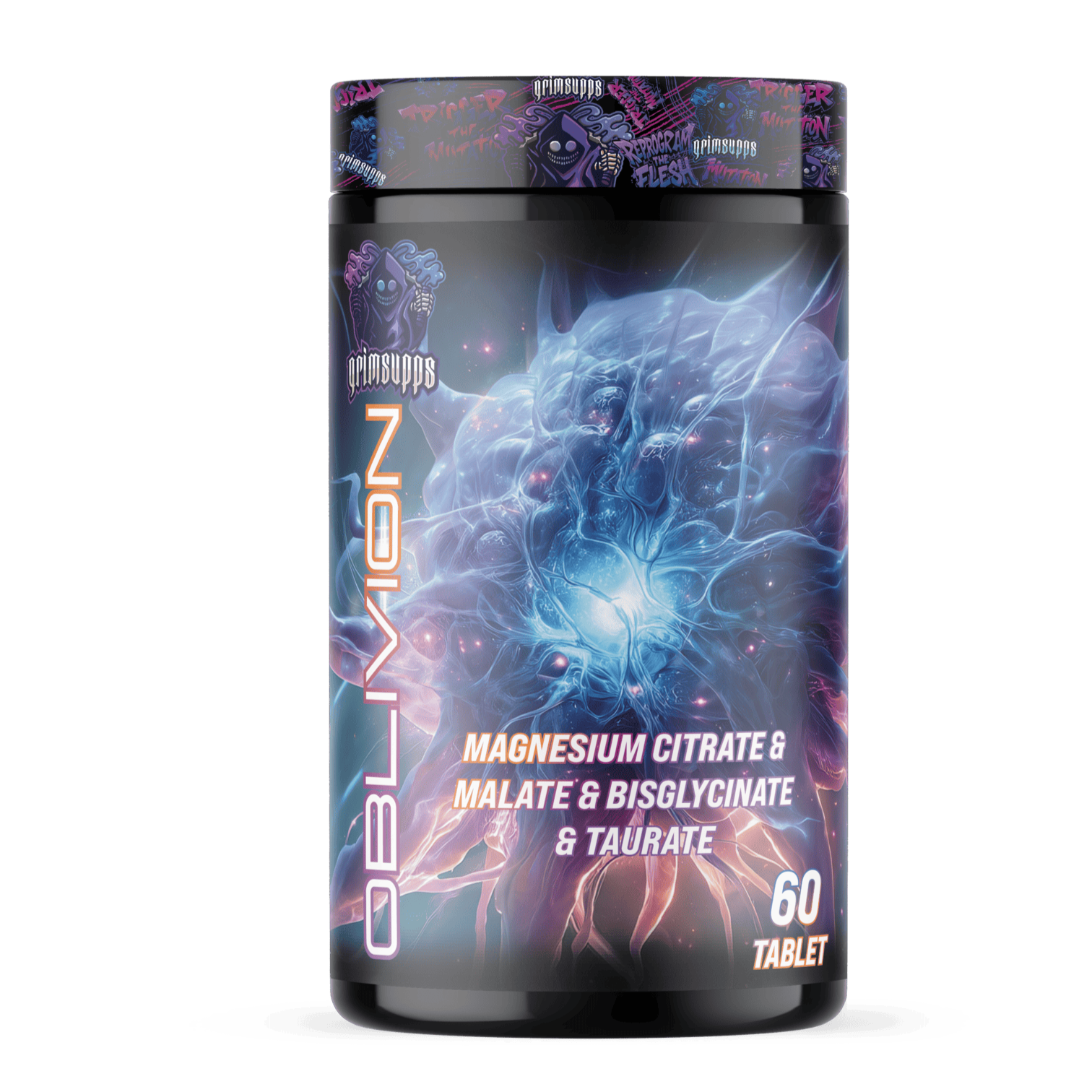 Grimsupps 4'lü Vitamin Seti - Magnezyum, Omega 3, Glukozamin, Tribulus - Galeri