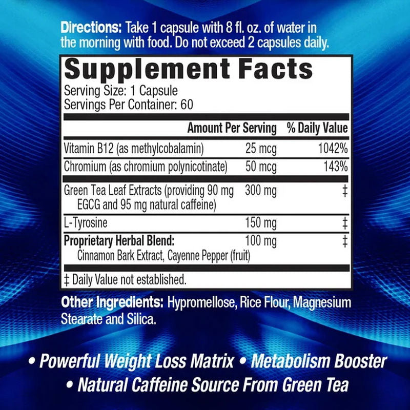 MHP Super Fat Burner Booster (EGCG GREEN TEA + CAFFEİNE )60 Caps - Galeri