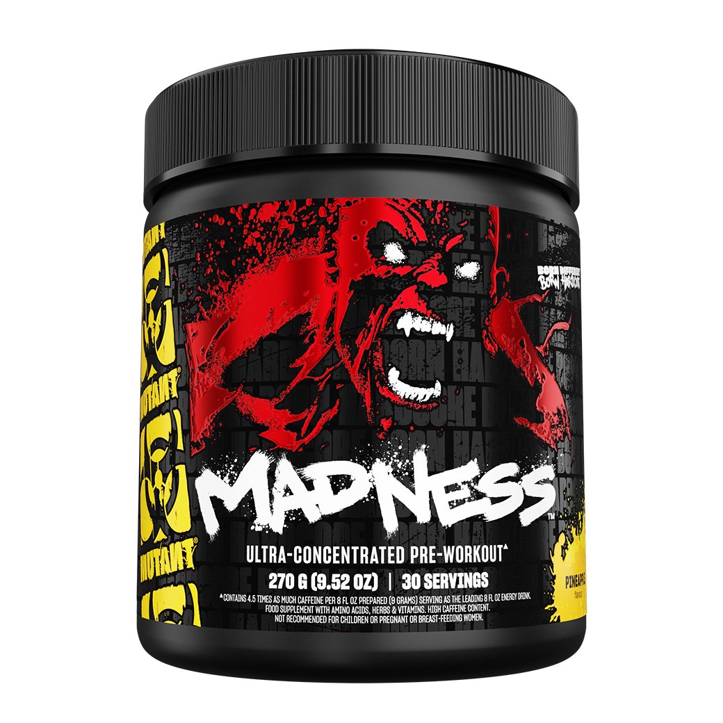 Mutant Madness PreWorkout Powder Performance Pump 30 Servis