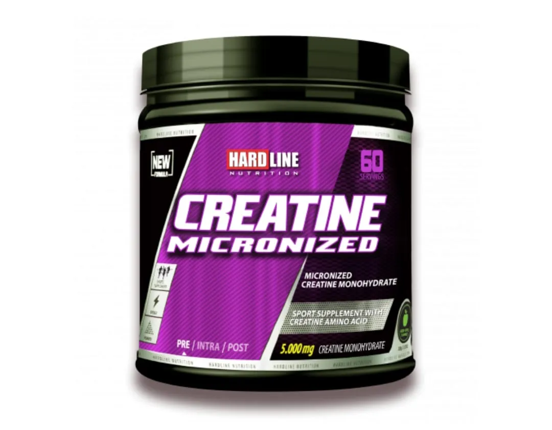 Hardline Creatine Micronized 336 Gr Yeşil Elma