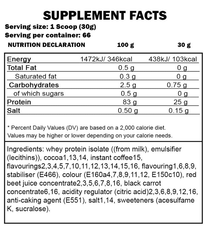 FA Gold Whey Protein Isolate 2 kg - Galeri