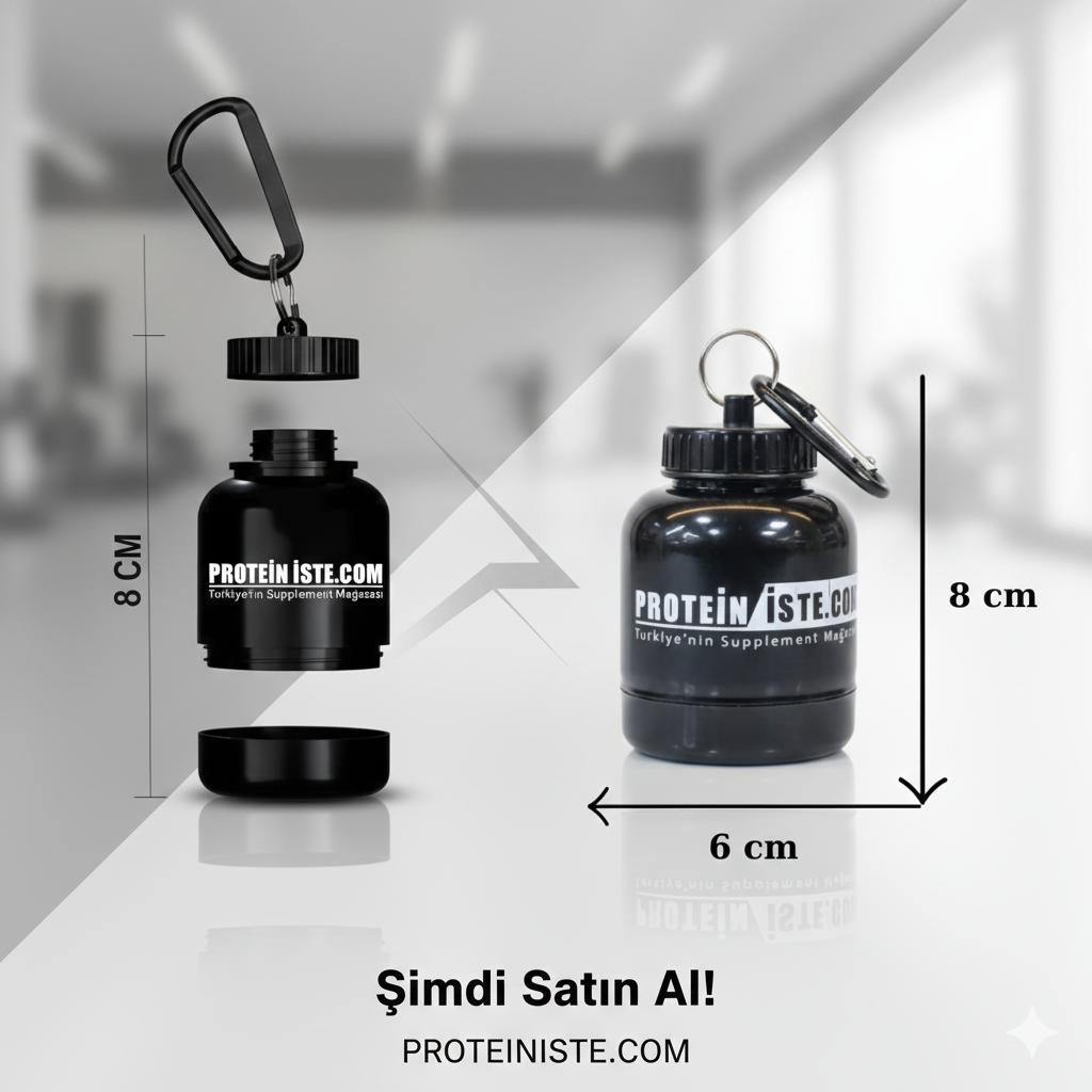 Protein Toz Saklama Hunisi Protein Toz Saklama Kabi Fitness Saklama Kabi Huni Pillbox Saklama Kutusu